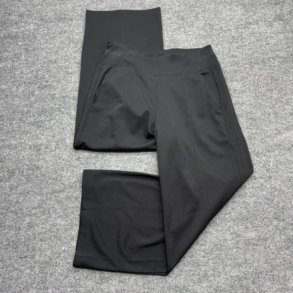 Athleta Pants - Athleta Womens Black Tencel Blend Wide Leg Seam Detail Pants XS RN 54023